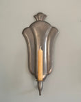 Load image into Gallery viewer, Pair of Pewter Wall Sconces