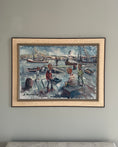 Load image into Gallery viewer, "Barn på kajen"