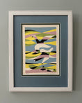 Load image into Gallery viewer, Framed Menu from 1959 - Lithograph by Axel Olson