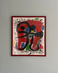 Load image into Gallery viewer, Framed Miró Exhibition Poster