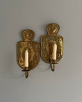 Load image into Gallery viewer, Pair of Brass Wall Sconces