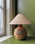 Load image into Gallery viewer, Rare Wooden Table Lamp with Shade