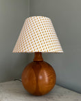 Load image into Gallery viewer, Large Wooden Table Lamp with Shade