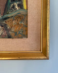 Load image into Gallery viewer, Mid-century Abstract Oil Painting