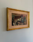Load image into Gallery viewer, Mid-century Abstract Oil Painting