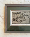 Load image into Gallery viewer, Framed Fish Lithograph