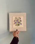 Load image into Gallery viewer, Set of Three Hand-Embroidered Flowers