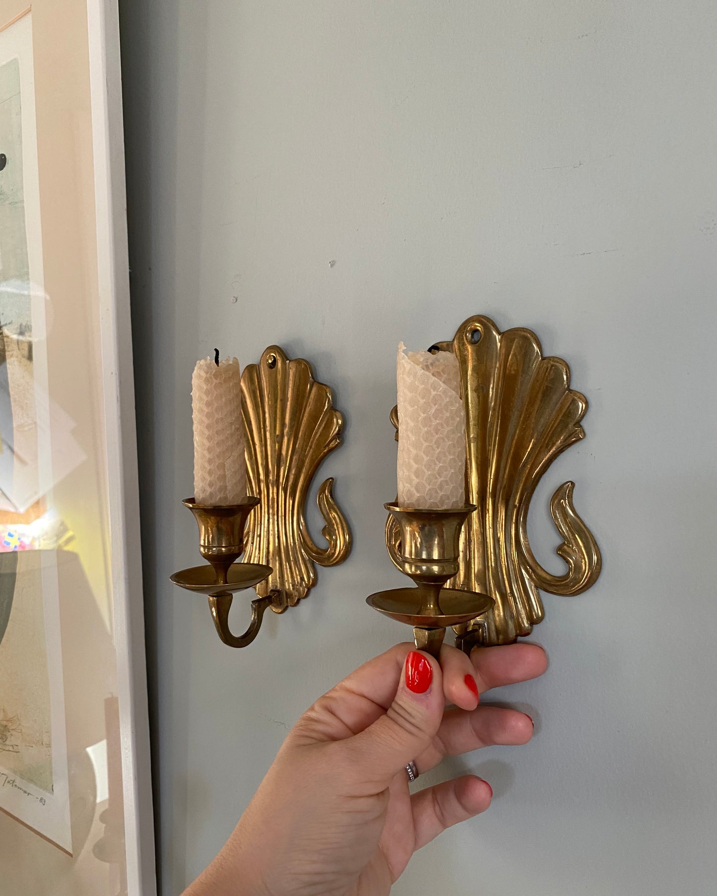 Brass Wall Sconces