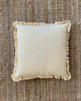 Load image into Gallery viewer, Yellow and White Stripes + Matching Frill