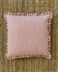 Load image into Gallery viewer, Red and White Stripes + Matching Frill