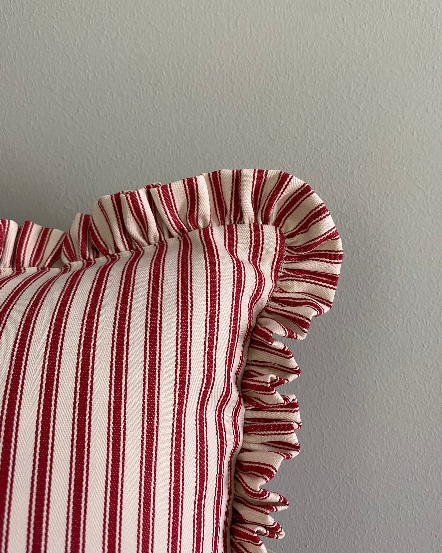 Red and White Stripes + Matching Frill