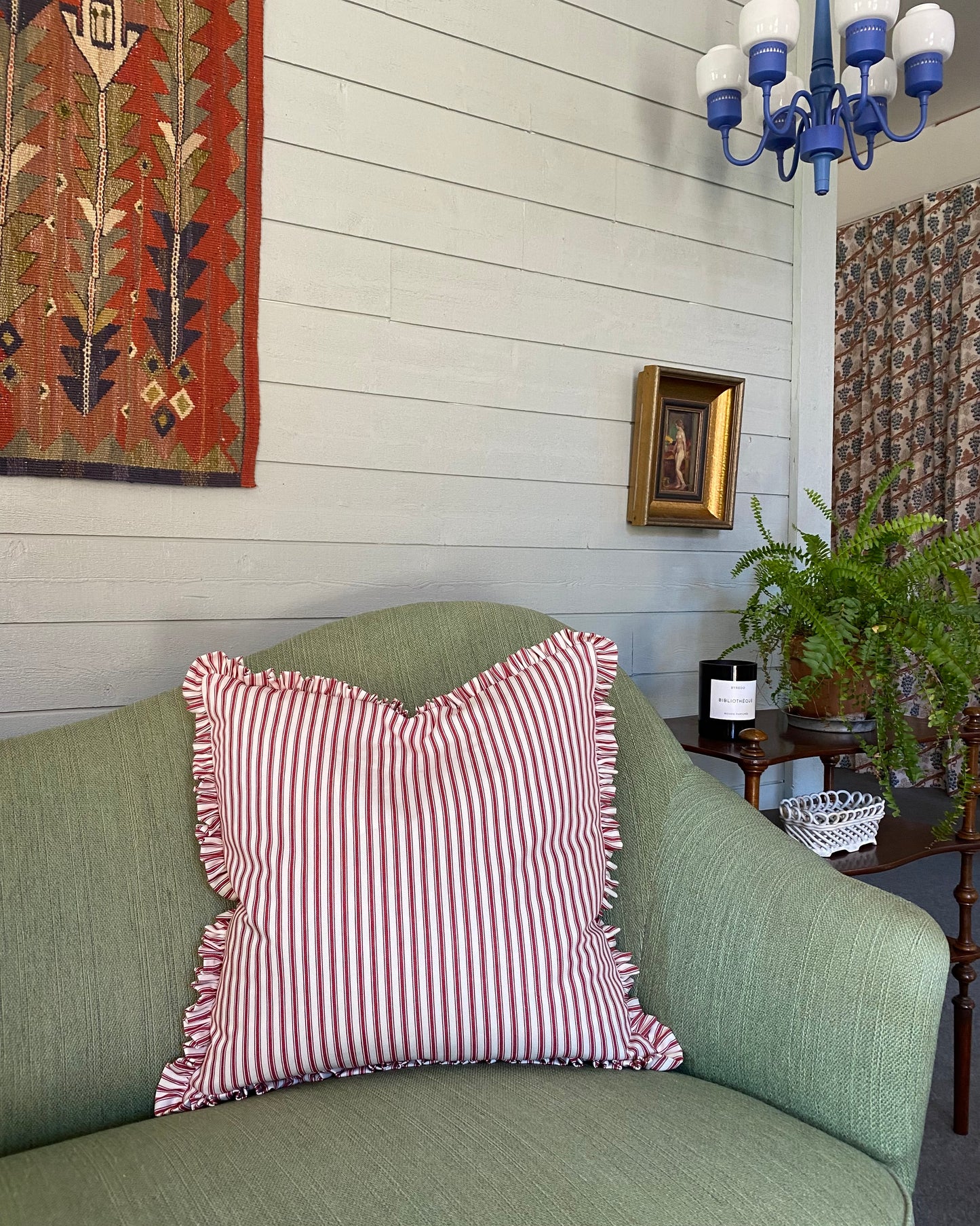 Red and White Stripes + Matching Frill