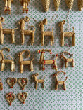 Load image into Gallery viewer, A large set of Swedish Christmas straw decorations