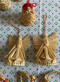 Load image into Gallery viewer, A large set of Swedish Christmas straw decorations