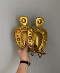 Load image into Gallery viewer, Pair of brass wall sconces