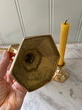 Load image into Gallery viewer, Pair of brass candle holders
