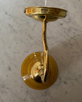 Load image into Gallery viewer, Vintage wall light with glass shade