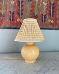 Load image into Gallery viewer, Vintage Yellow Table Lamp