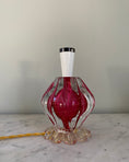 Load image into Gallery viewer, Murano Glass Lamp from Barovier & Toso with customized shade