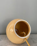 Load image into Gallery viewer, Vintage Yellow Table Lamp