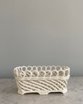 Load image into Gallery viewer, White Woven Basket
