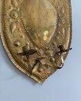 Load image into Gallery viewer, Pair of 19th century double armed brass wall sconces