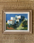 Load image into Gallery viewer, Framed Oil Painting, "Southern village" by Stig Wernheden