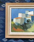 Load image into Gallery viewer, Framed Oil Painting, "Southern village" by Stig Wernheden