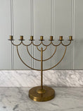 Load image into Gallery viewer, Brass candle holder