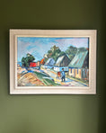 Load image into Gallery viewer, Large Mid-Century Oil Painting
