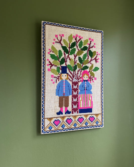 Hand-embroidered Tapestry