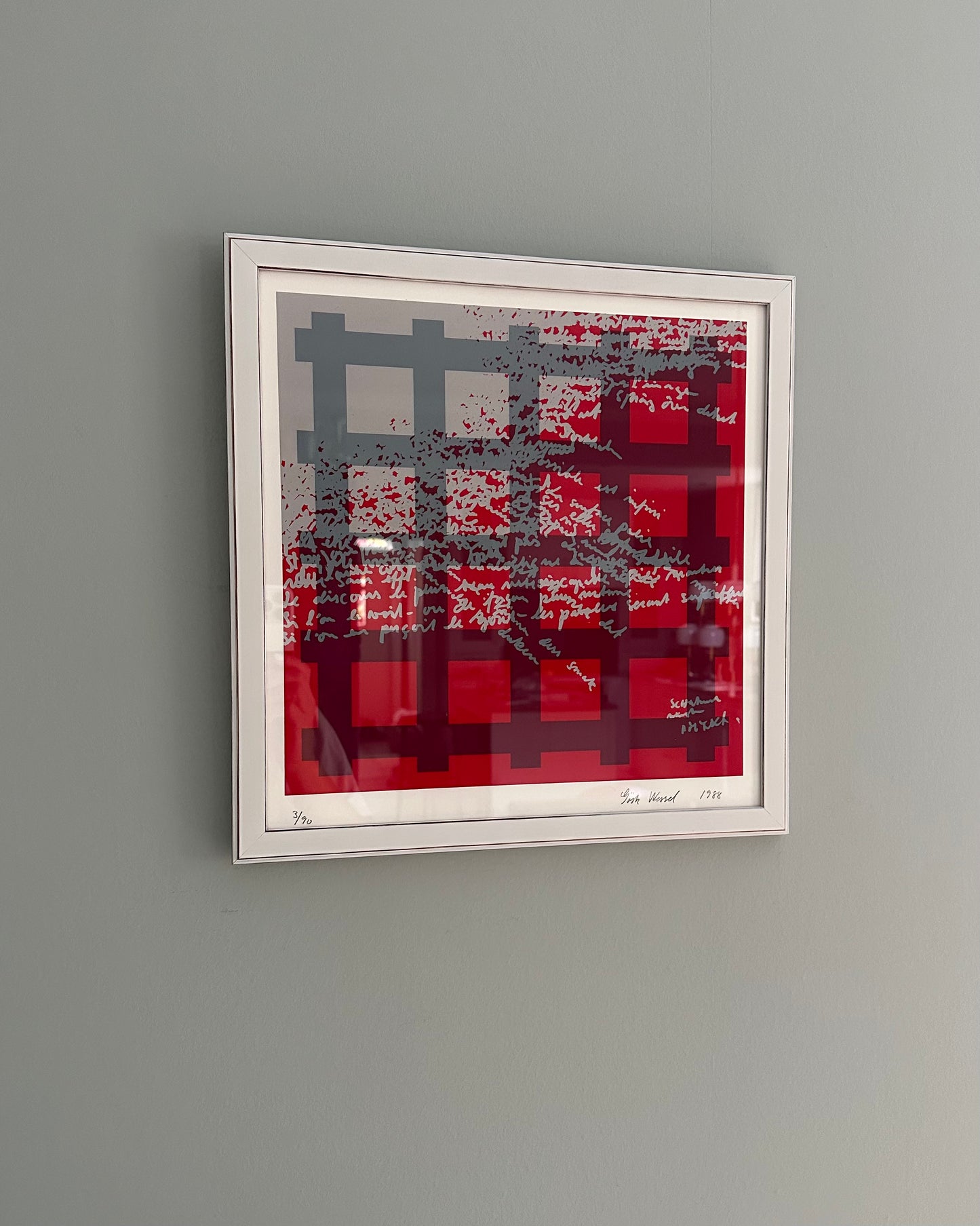 Framed Lithograph