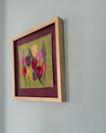Load image into Gallery viewer, Framed Vintage Tapestry - Tulips

