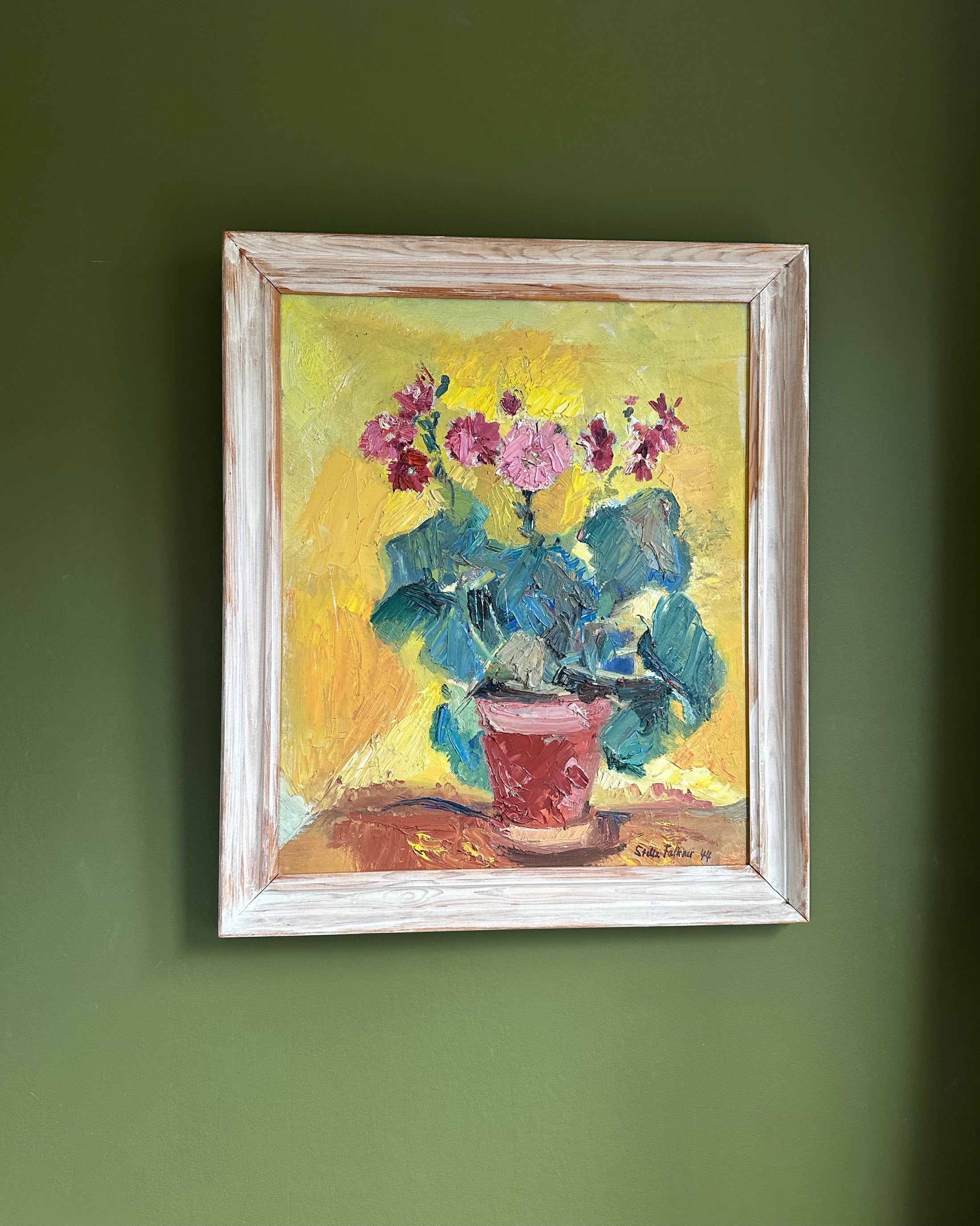 Mid-Century Flower Still Life