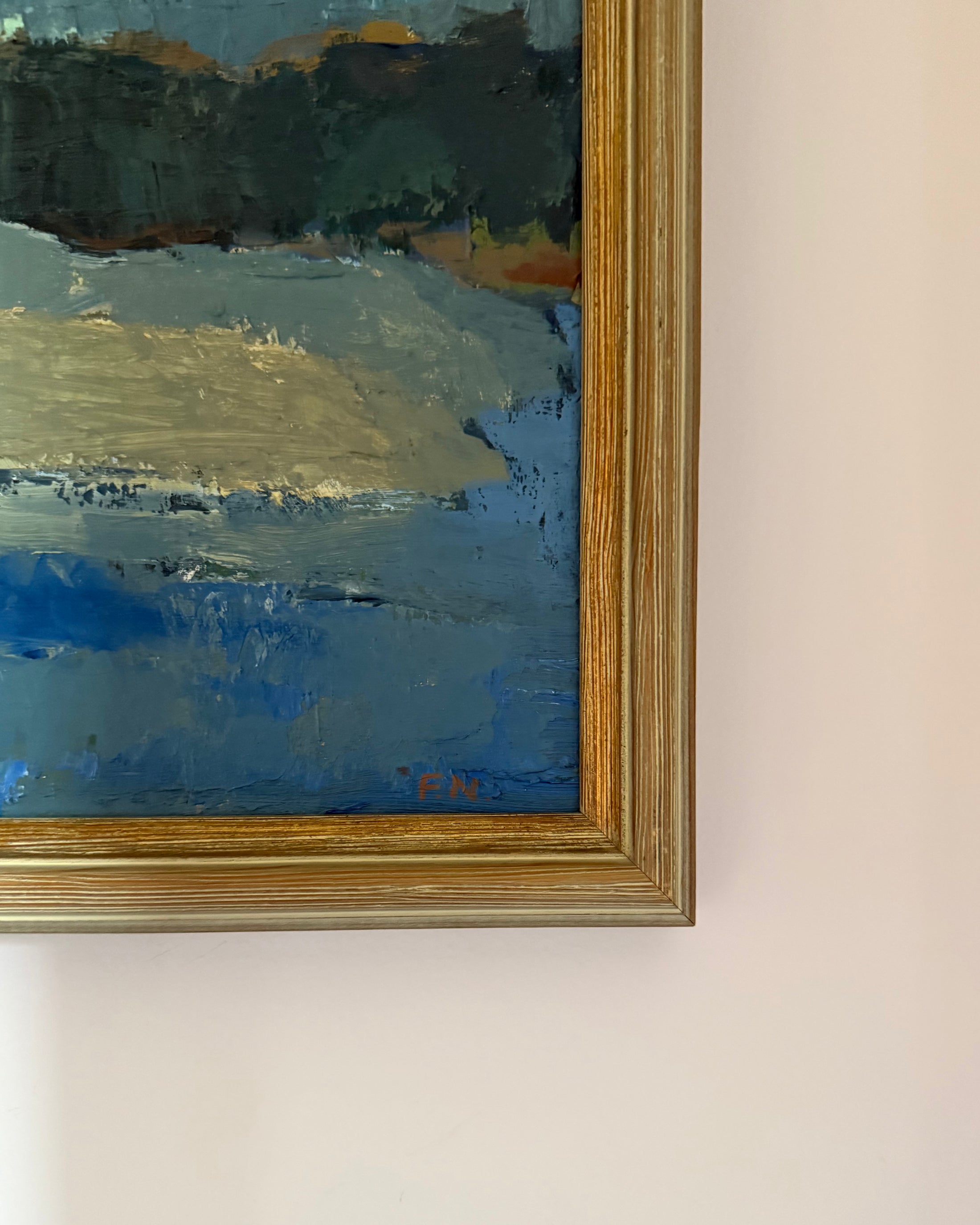 Landscape in Blue