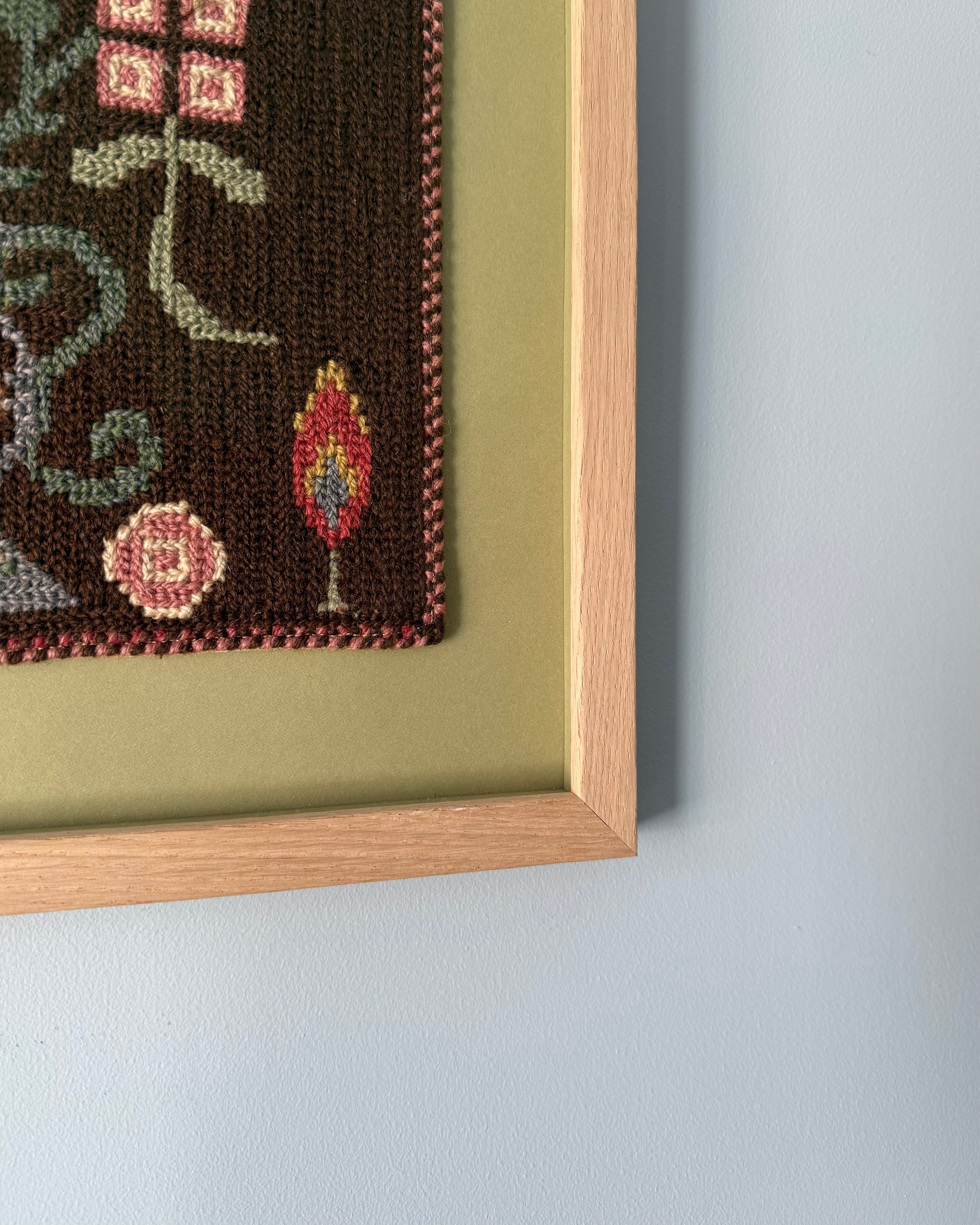 Framed Vintage Tapestry