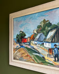 Load image into Gallery viewer, Large Mid-Century Oil Painting
