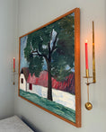 Load image into Gallery viewer, Pierre Forsell Brass Wall Candle Holders for Skultuna
