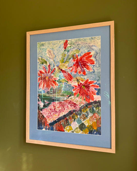 Mid-Century Flower Still Life