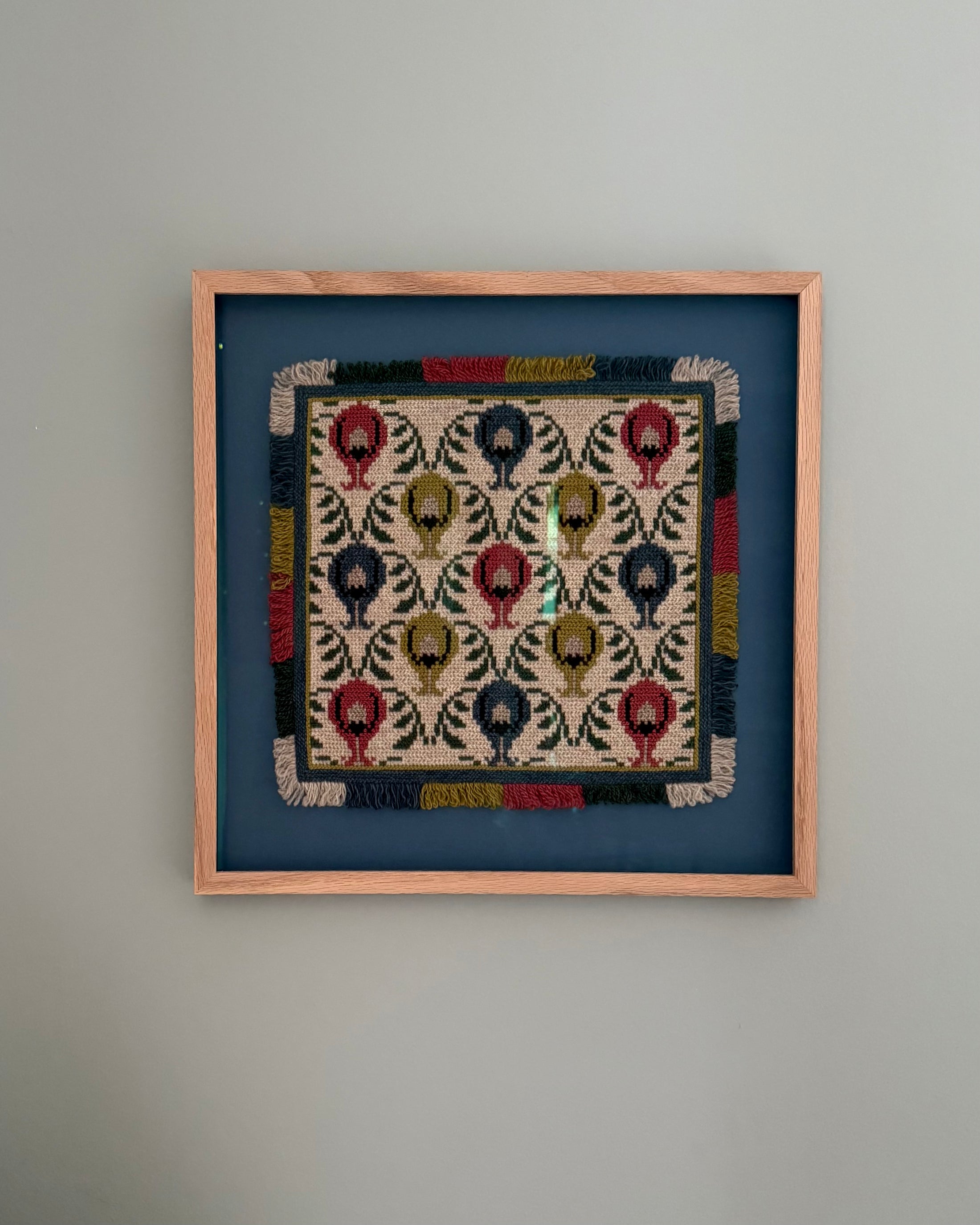Framed Vintage Tapestry