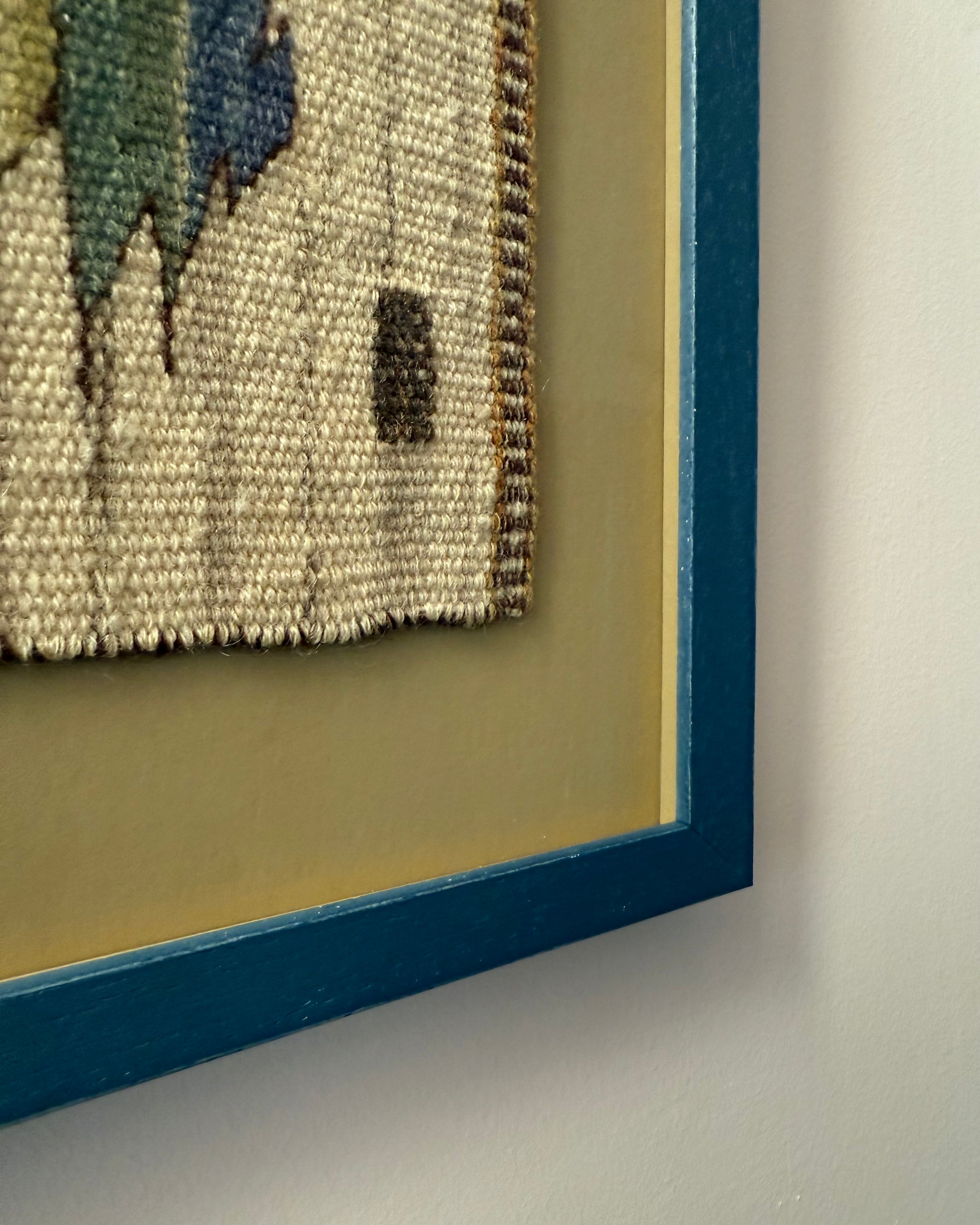 Framed Vintage Tapestry - Blomlapp by Märta Måås-Fjetterström