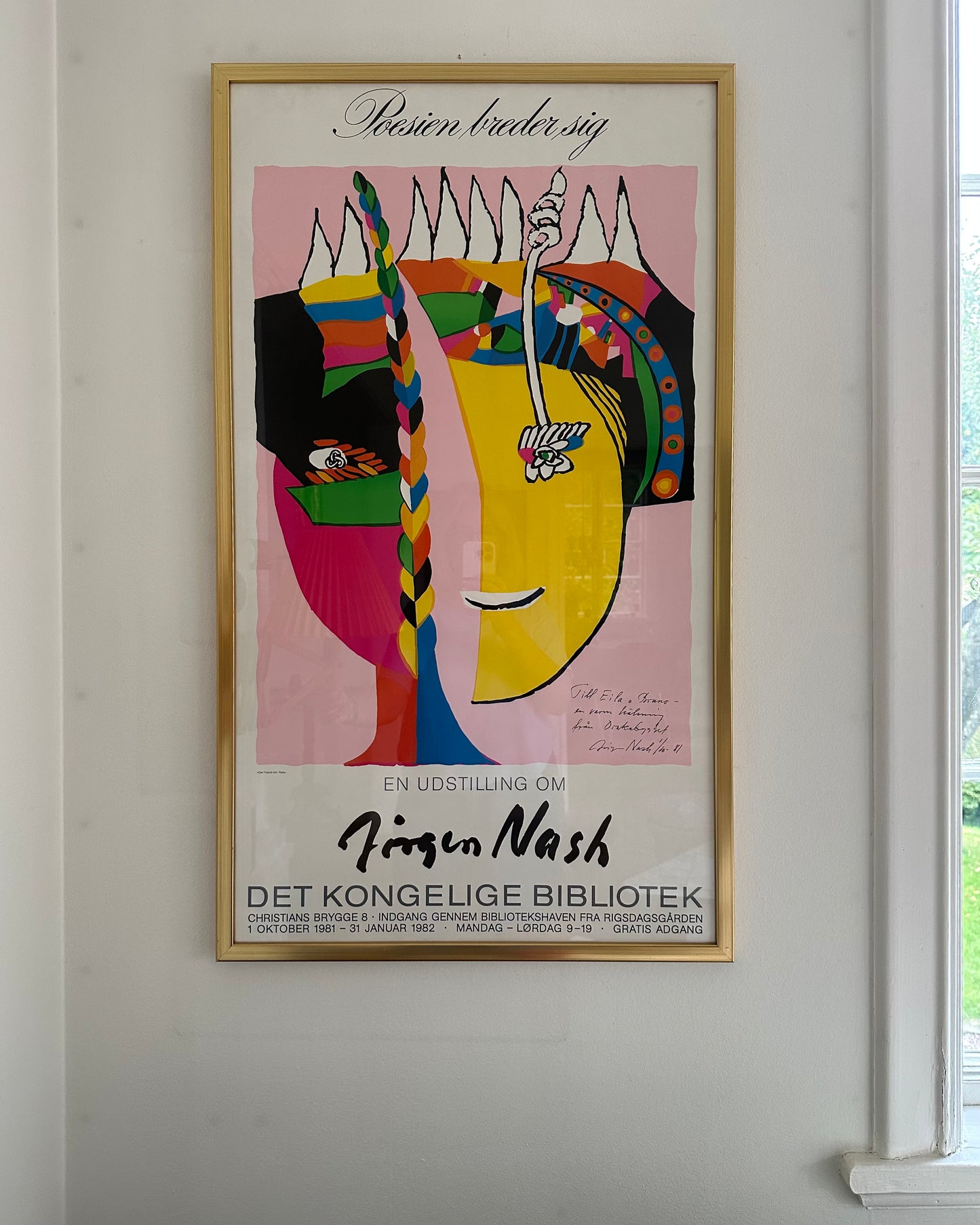 Large Exhibition Poster - Jörgen Nash
