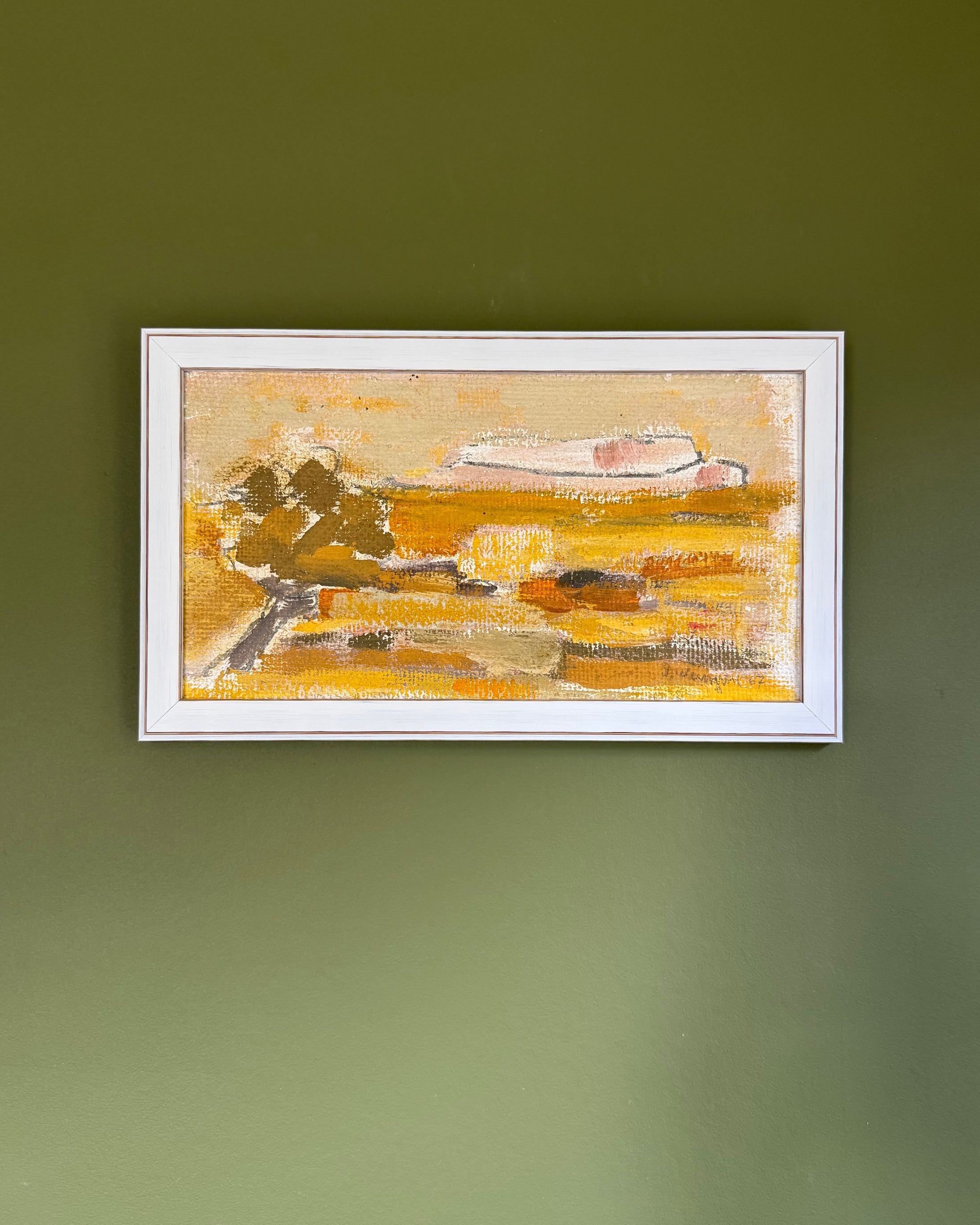 Small Landscape in Ochre