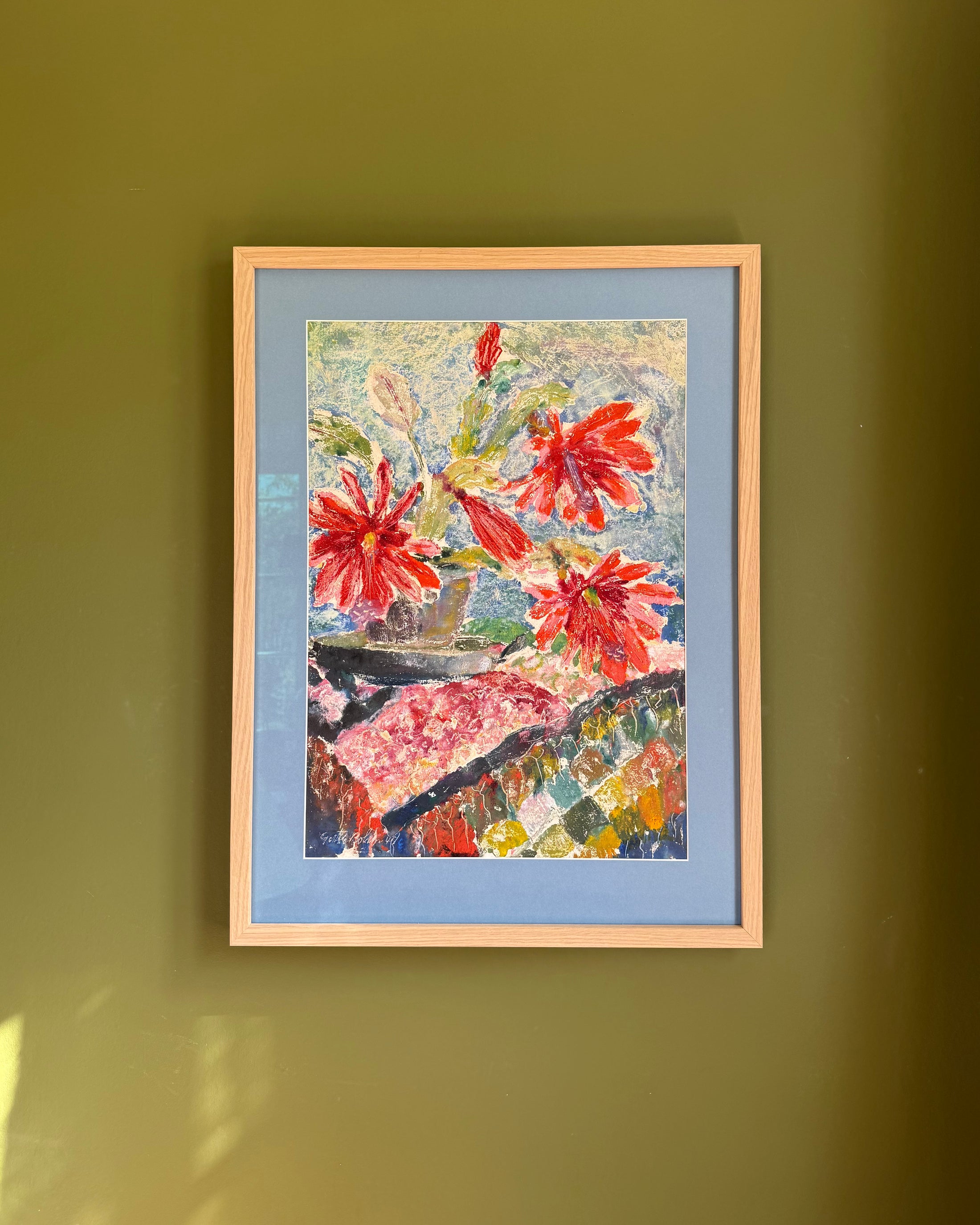 Mid-Century Flower Still Life
