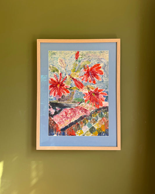 Mid-Century Flower Still Life