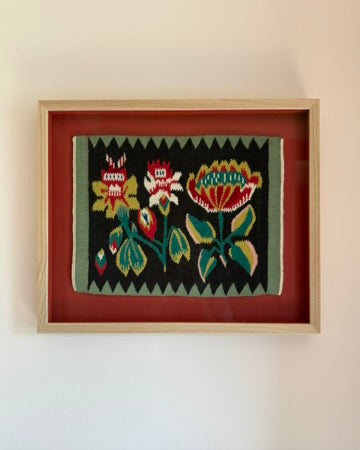 Framed Vintage Tapestry