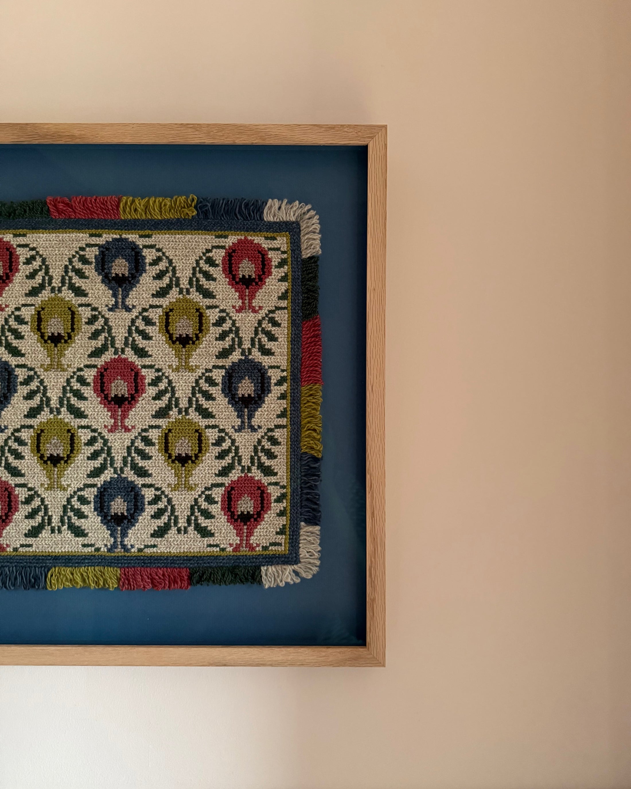 Framed Vintage Tapestry
