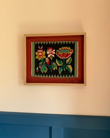 Framed Vintage Tapestry