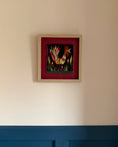 Load image into Gallery viewer, Framed Vintage Tapestry - The Rooster
