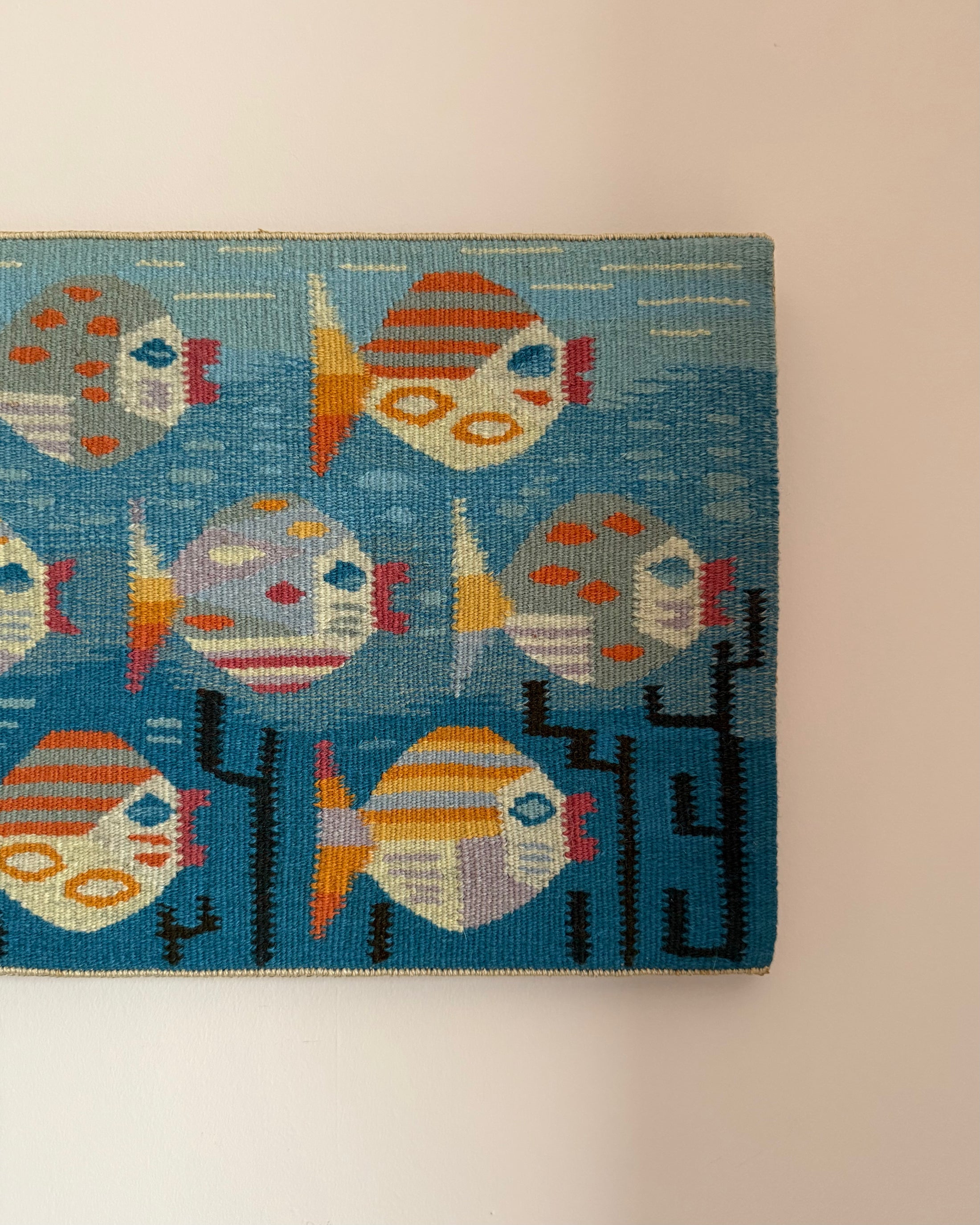 Vintage Tapestry - Fish